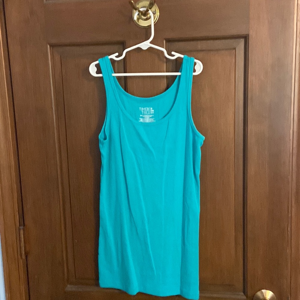 Teal tank